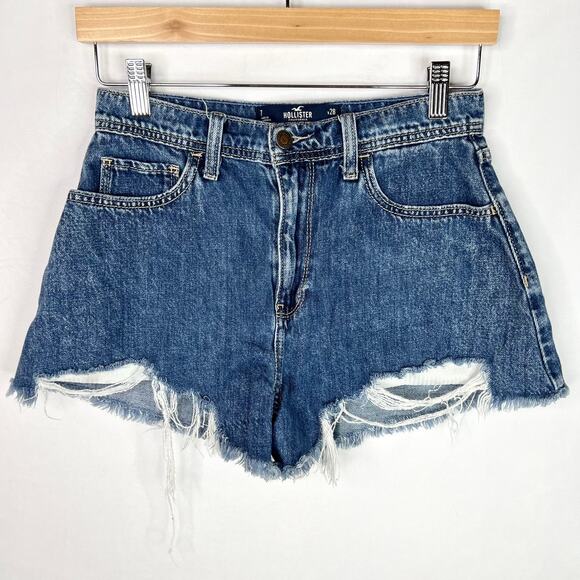 Hollister Ultra High Rise Relaxed Vintage Short 7 - Picture 1 of 7